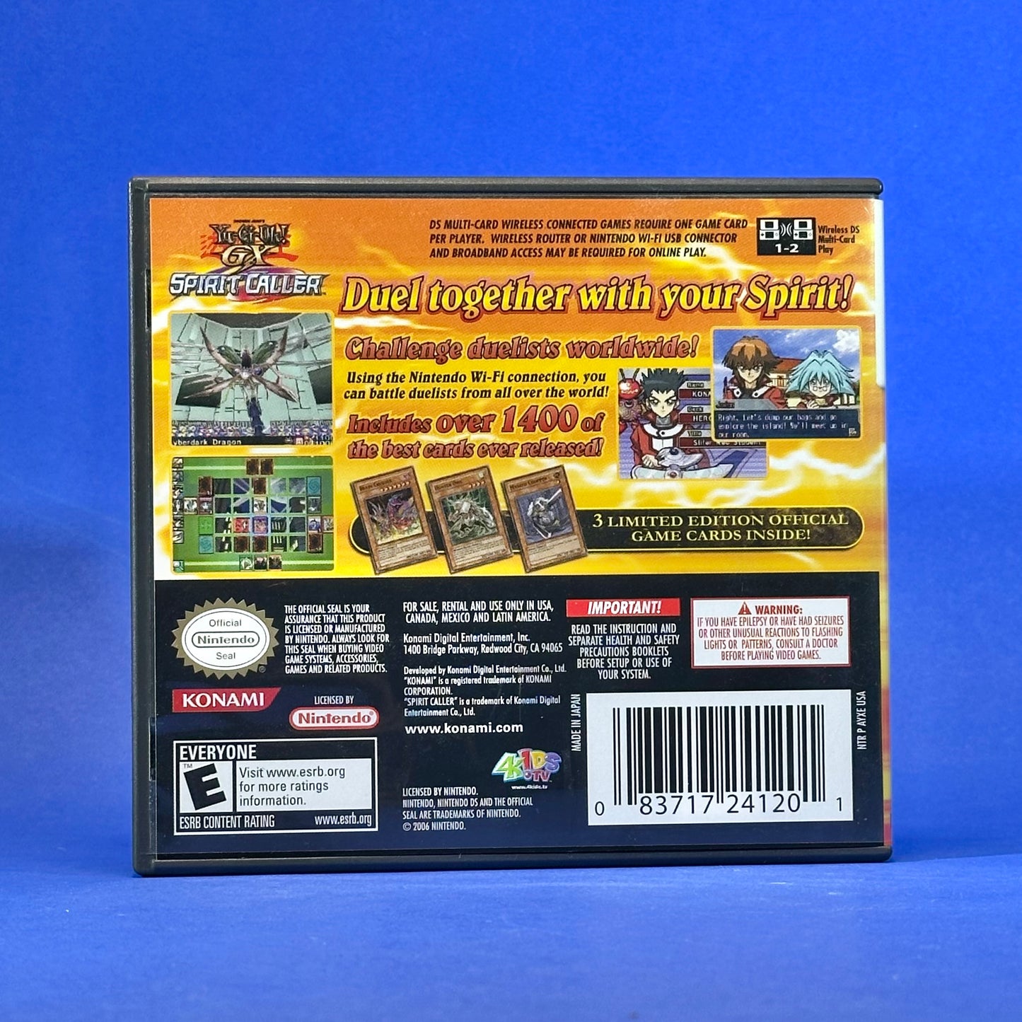 Yu-Gi-Oh! GX: Spirit Caller - Nintendo DS