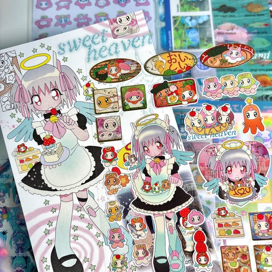 Rinihimme - Apollo Cafe Sticker Sheet