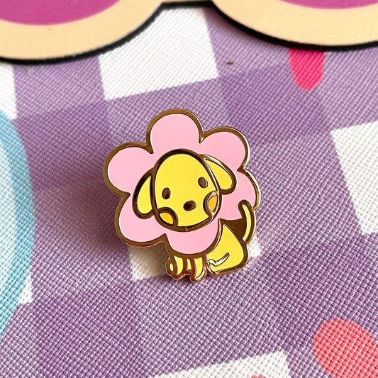 Ugly Plants - Flower Puppy Enamel Pin