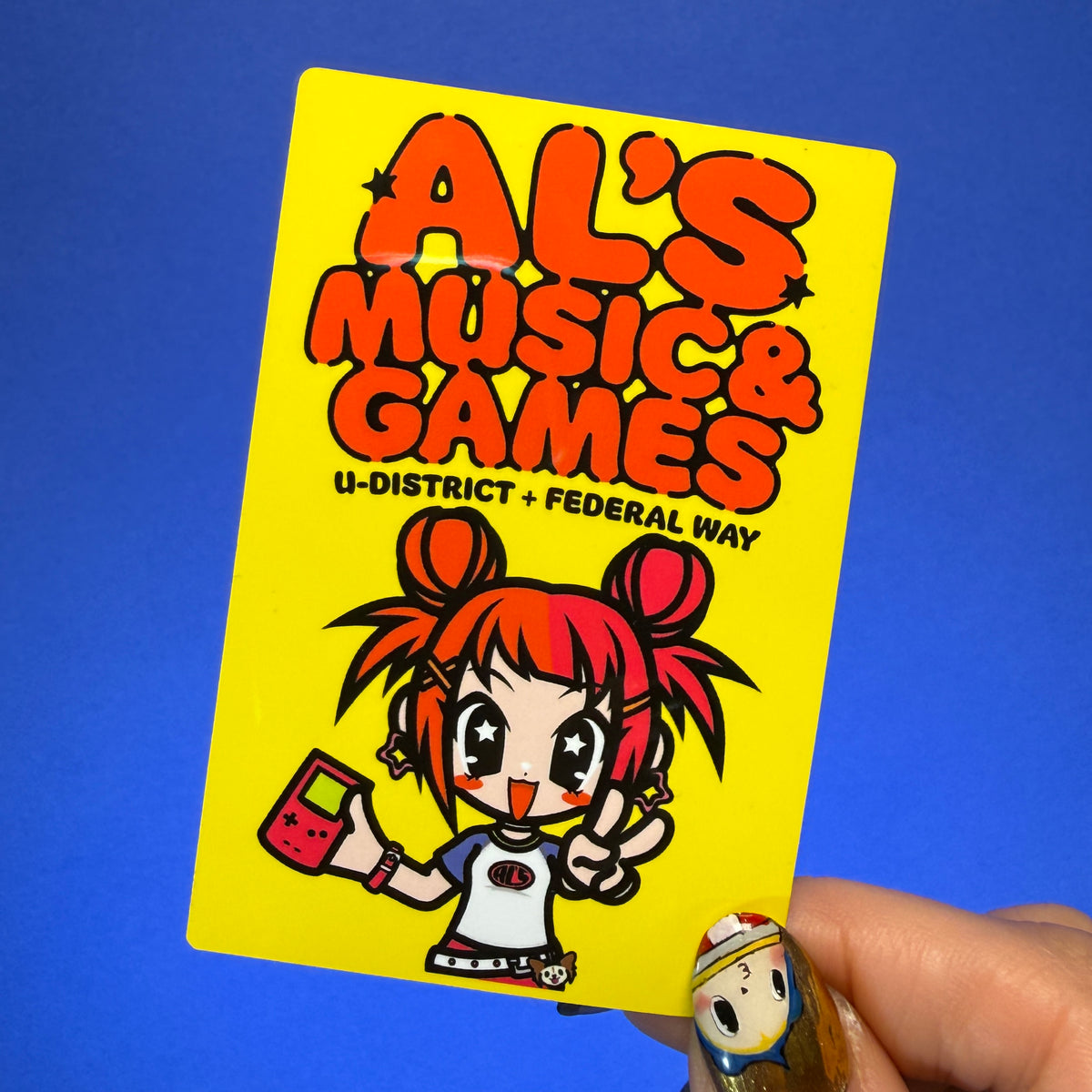 Al’s Music And Games Sticker