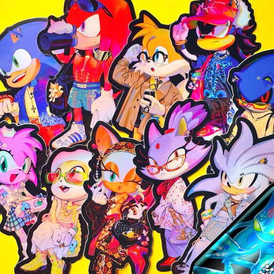 BoxerBun - Gotta Go Fast Fashion Sticker