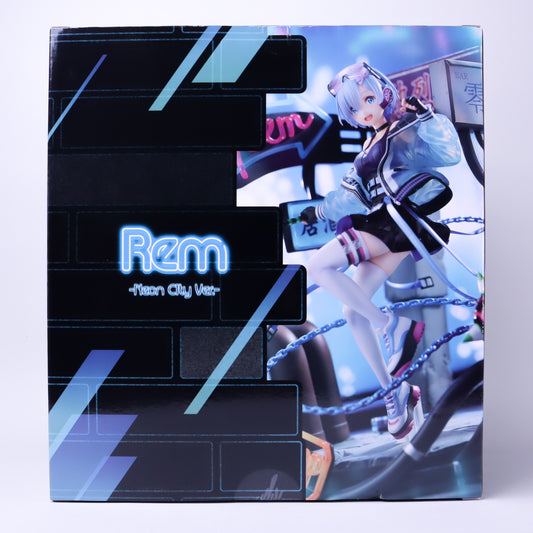 Re:Zero Starting Life In Another World - Neon City Ver. Rem & Ram