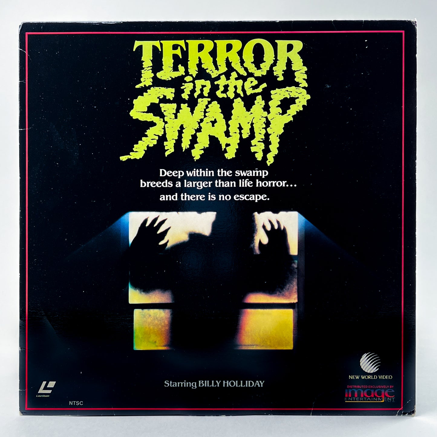 Terror in The Swamp Laserdisc