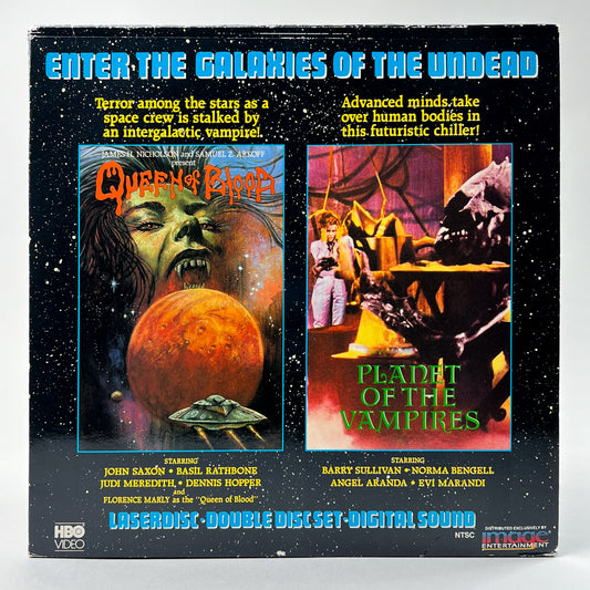 Enter The Galaxies of The Undead Double Feature Laserdisc