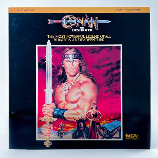 Conan The Destroyer Laserdisc