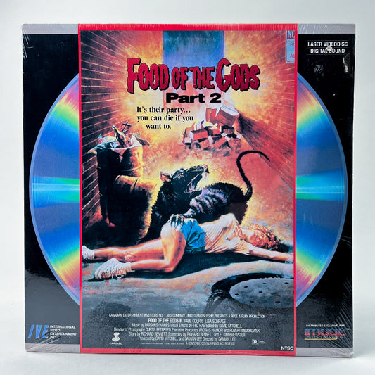 Food of the Gods Part 2 Laserdisc