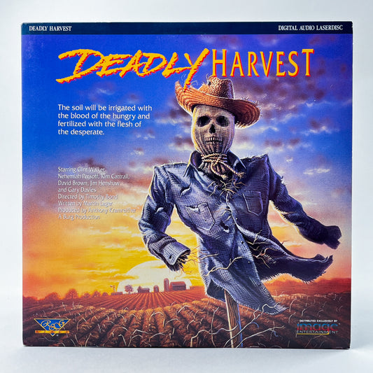 Deadly Harvest Laserdisc