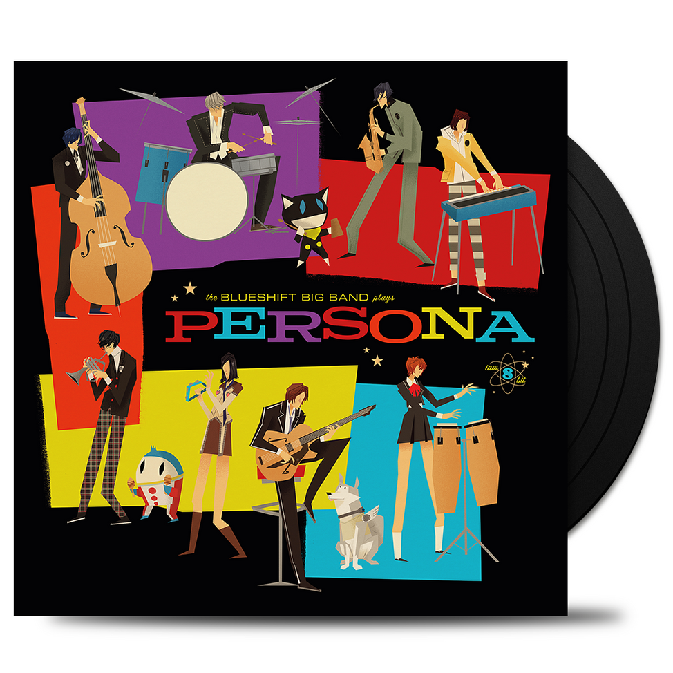 The Blueshift Big Band - Persona 30th Anniversary Jazz Album Vinyl Record