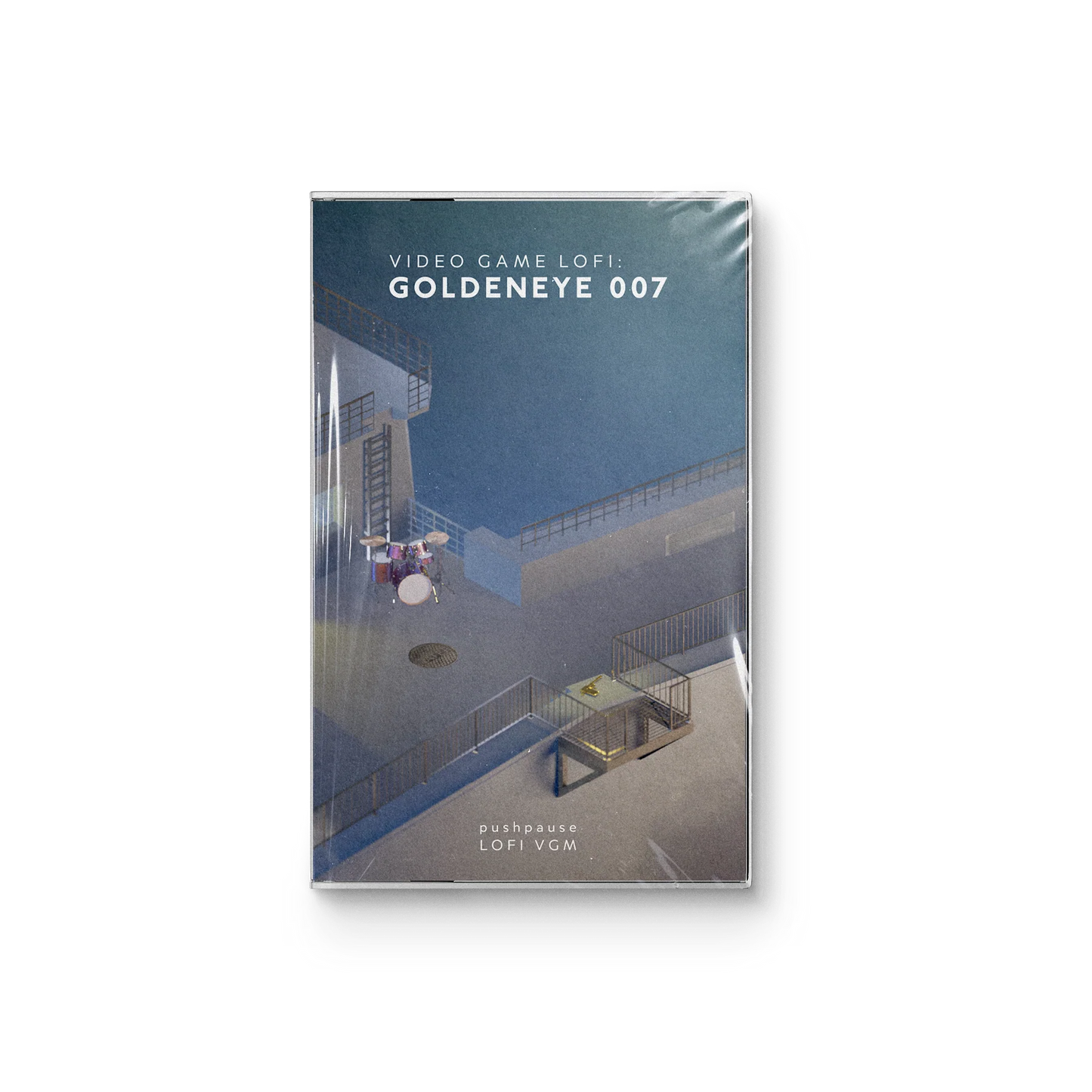 pushpause - Video Game LoFi: Golden Eye 007 Cassette Tape