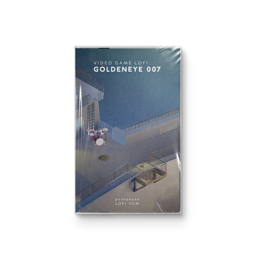 pushpause - Video Game LoFi: Golden Eye 007 Cassette Tape