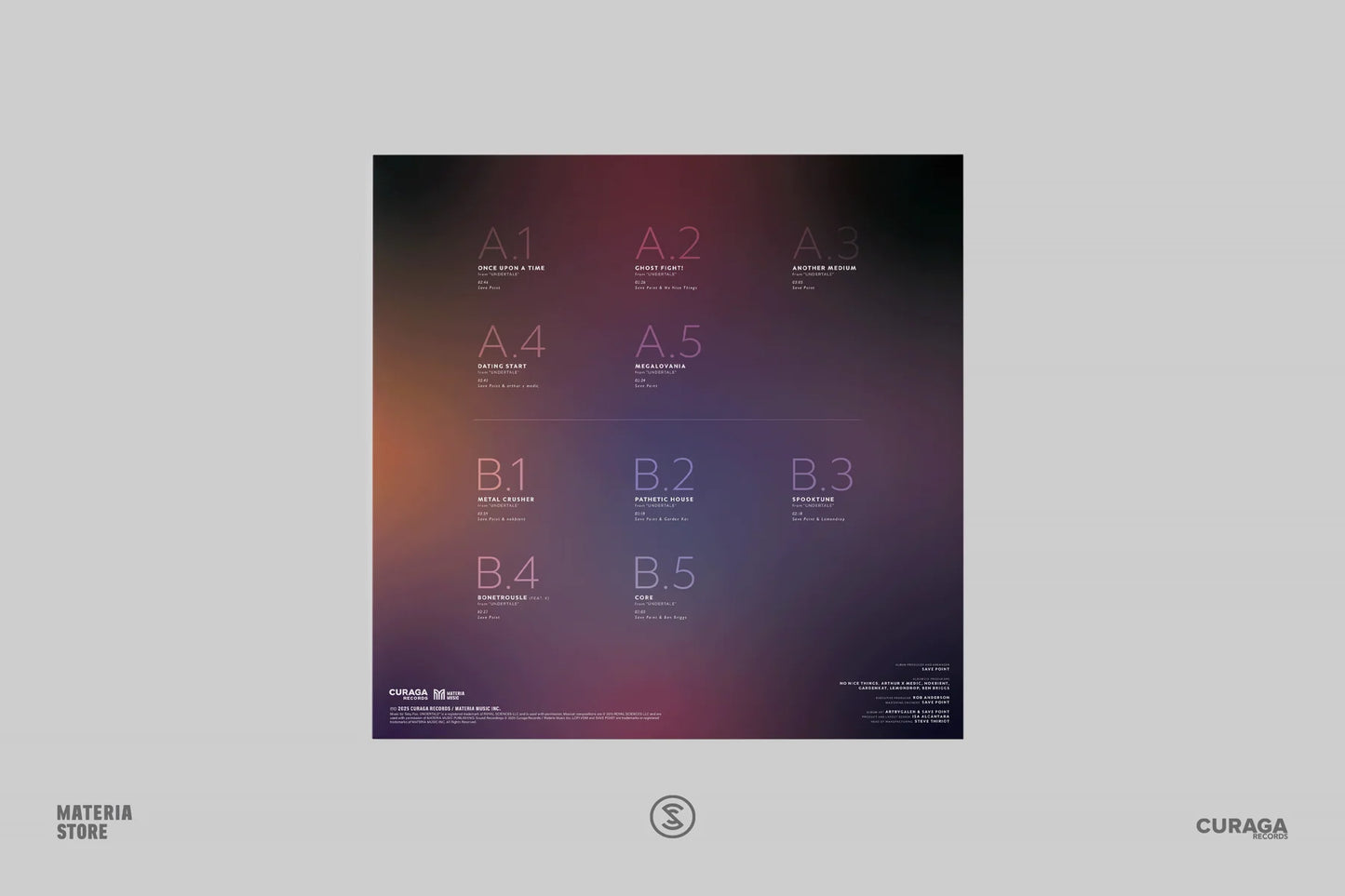 Save Point - Video Game Lofi: Undertale Vol. 2 Vinyl Record