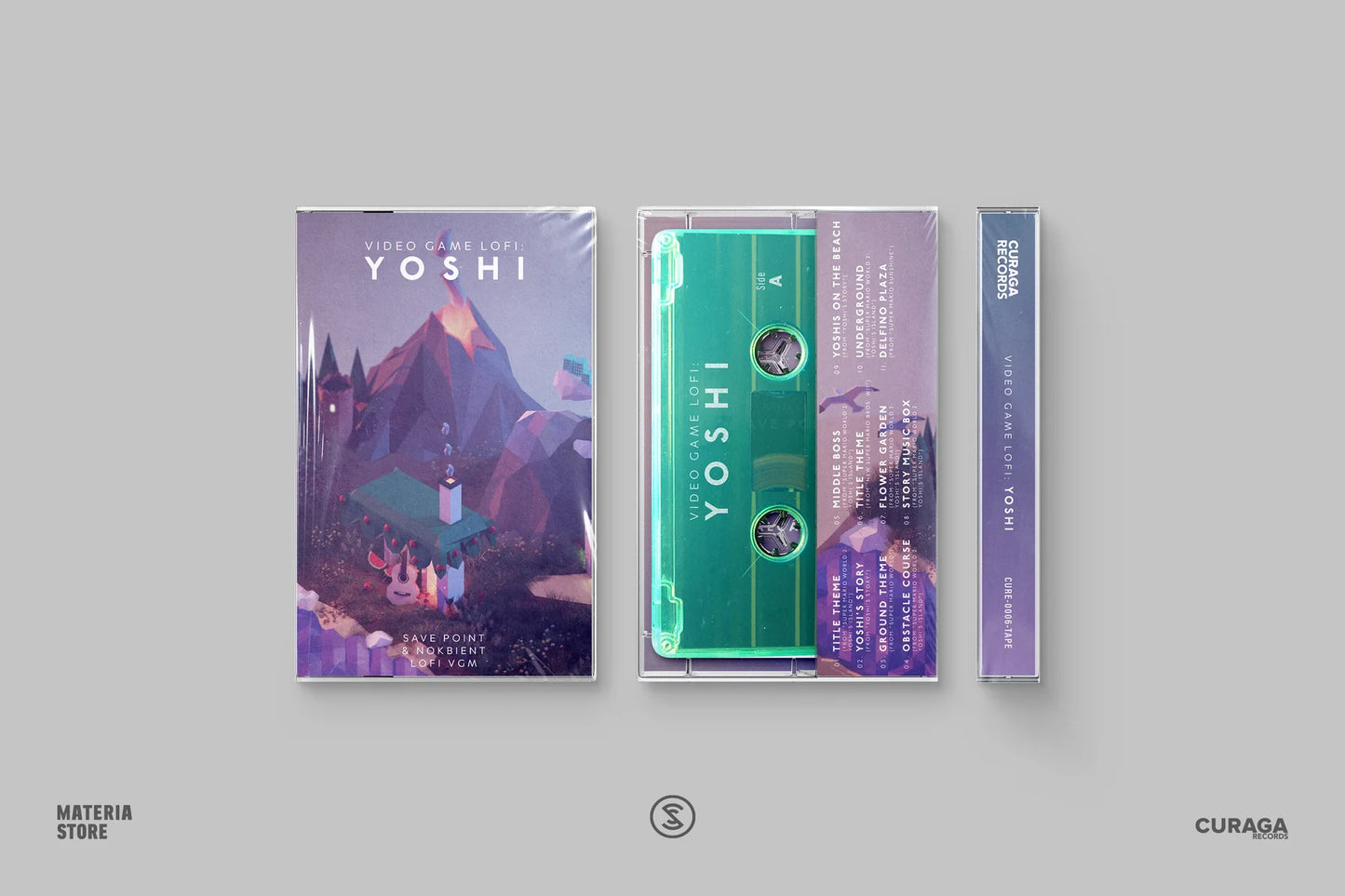 Video Game Lofi: Yoshi Vinyl Record & Cassette