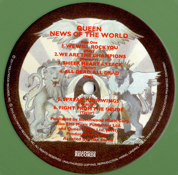 Queen - News of the World Vinyl Record