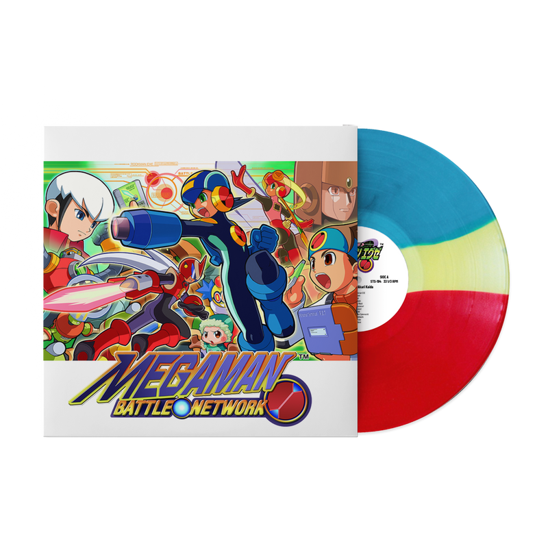 Mega Man Battle Network Soundtrack Vinyl Record