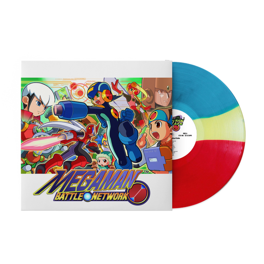 Mega Man Battle Network Soundtrack Vinyl Record