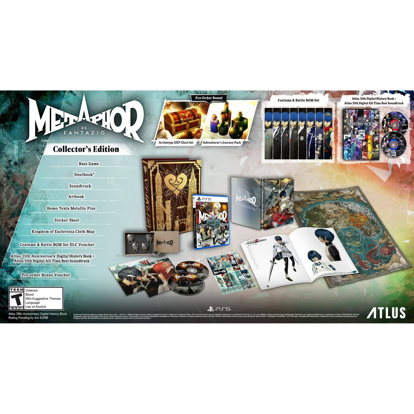 Metaphor: ReFantazio Collector’s Edition - PlayStation 5