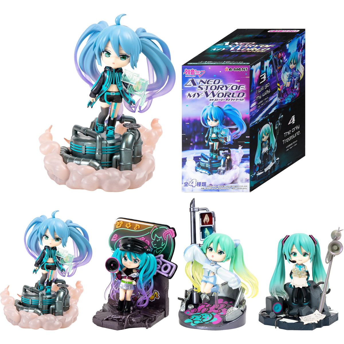 Re-Ment - Hatsune Miku ~A NEO STORY OF MY WORLD~ Blind Box