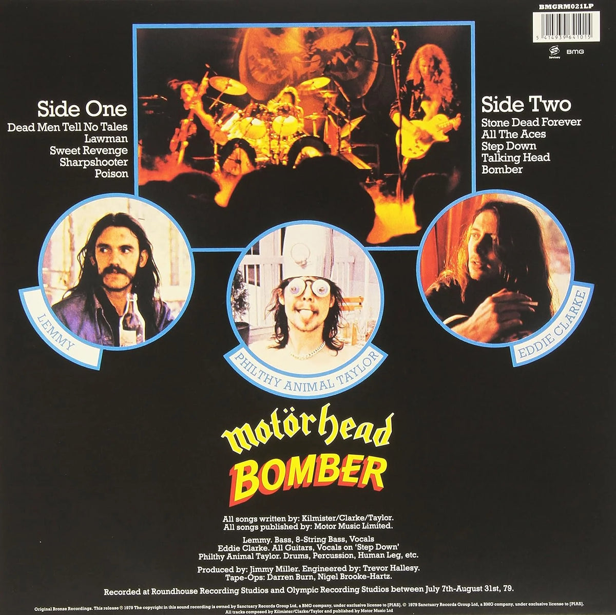 Motörhead - Bomber Vinyl Record