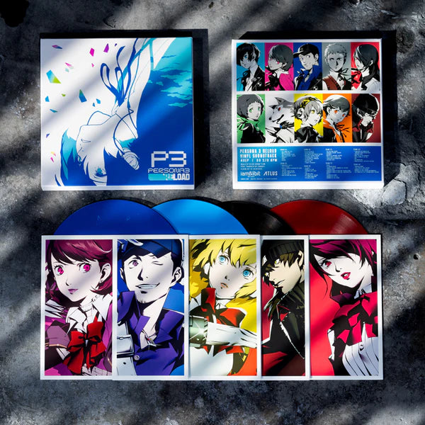 Atlus Sound Team - Persona 3 Reload Soundtrack 4LP Vinyl Record