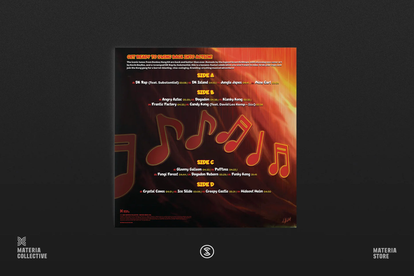 Grant Kirkhope - Rare Treats: DONKEY KONG 64 Revisited 2LP Vinyl Record