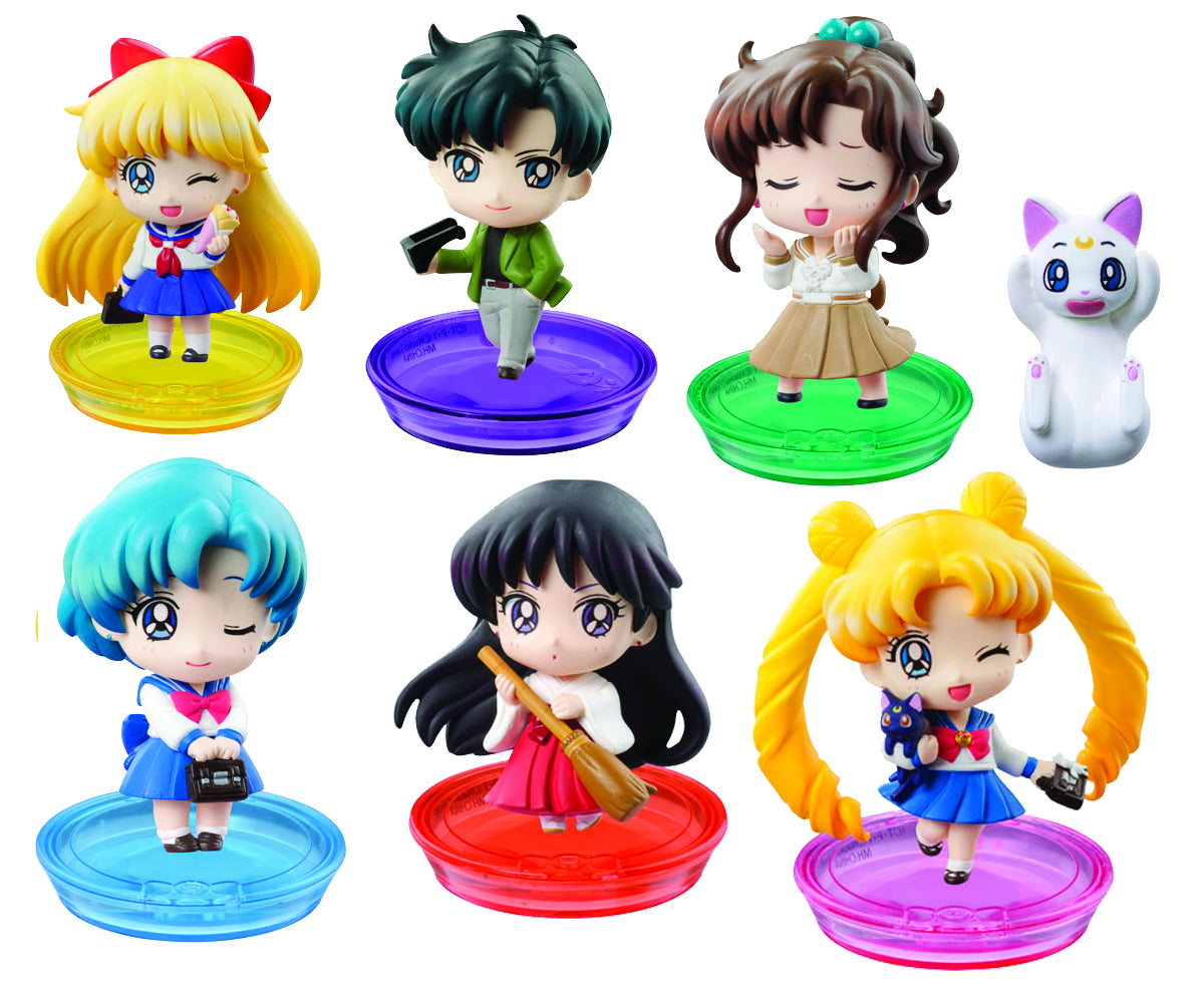 Megahouse - Petit Chara! Pretty Guardian Sailor Moon - 2014 School Life Limited Edition Set