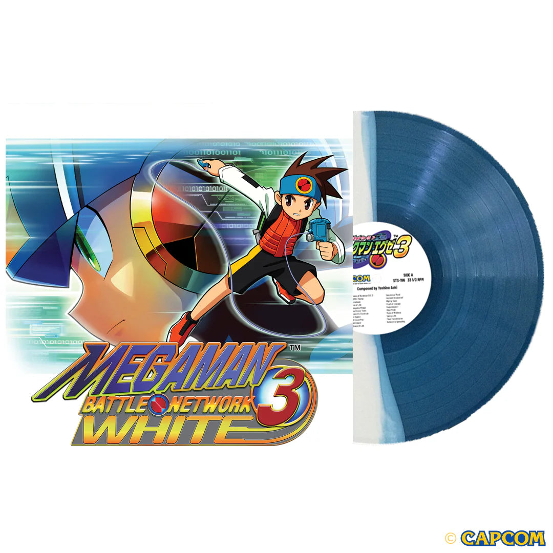 Mega Man Battle Network White 3 Vinyl Record