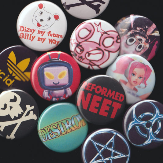 Hi-Fi Lo-Fi Buttons - Set 1