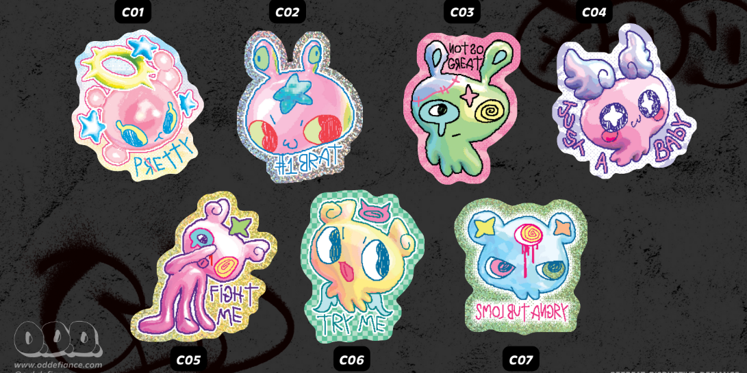 O.D.D. - Oddling Stickers