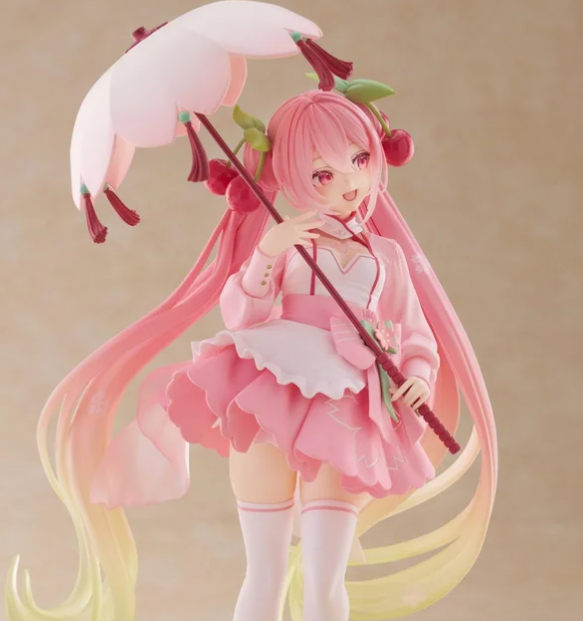 Banpresto - Hatsune Miku Sakura Amp+ ~Sakura Dress Ver.~ Figure
