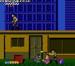 Shinobi - PC Engine HuCard