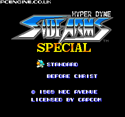 Hyper Dyne Side Arms Special - PC Engine CD Rom