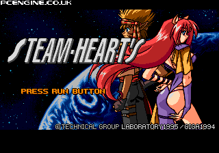 Steam Hearts - PC Engine Super CD-Rom