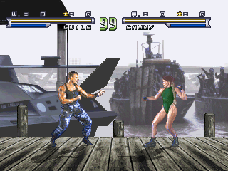 Street Fighter: The Movie - Sega Saturn
