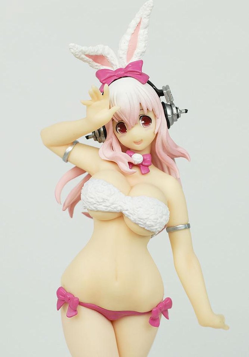 FuRyu - 2015 SoniComi (Super Sonico) - Sonico ~Easter Bunny, Pink ver.~ Concept Figure