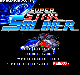 Super Star Soldier - PC Engine HuCard