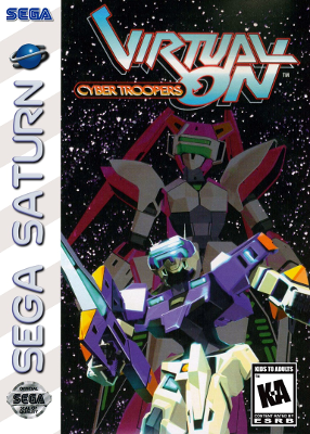 Cyber Troopers Virtual-On - Sega Saturn