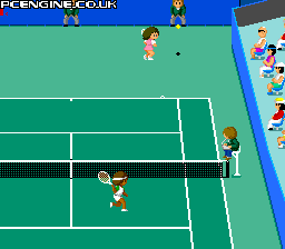 Pro Tennis: World Court - PC Engine HuCard