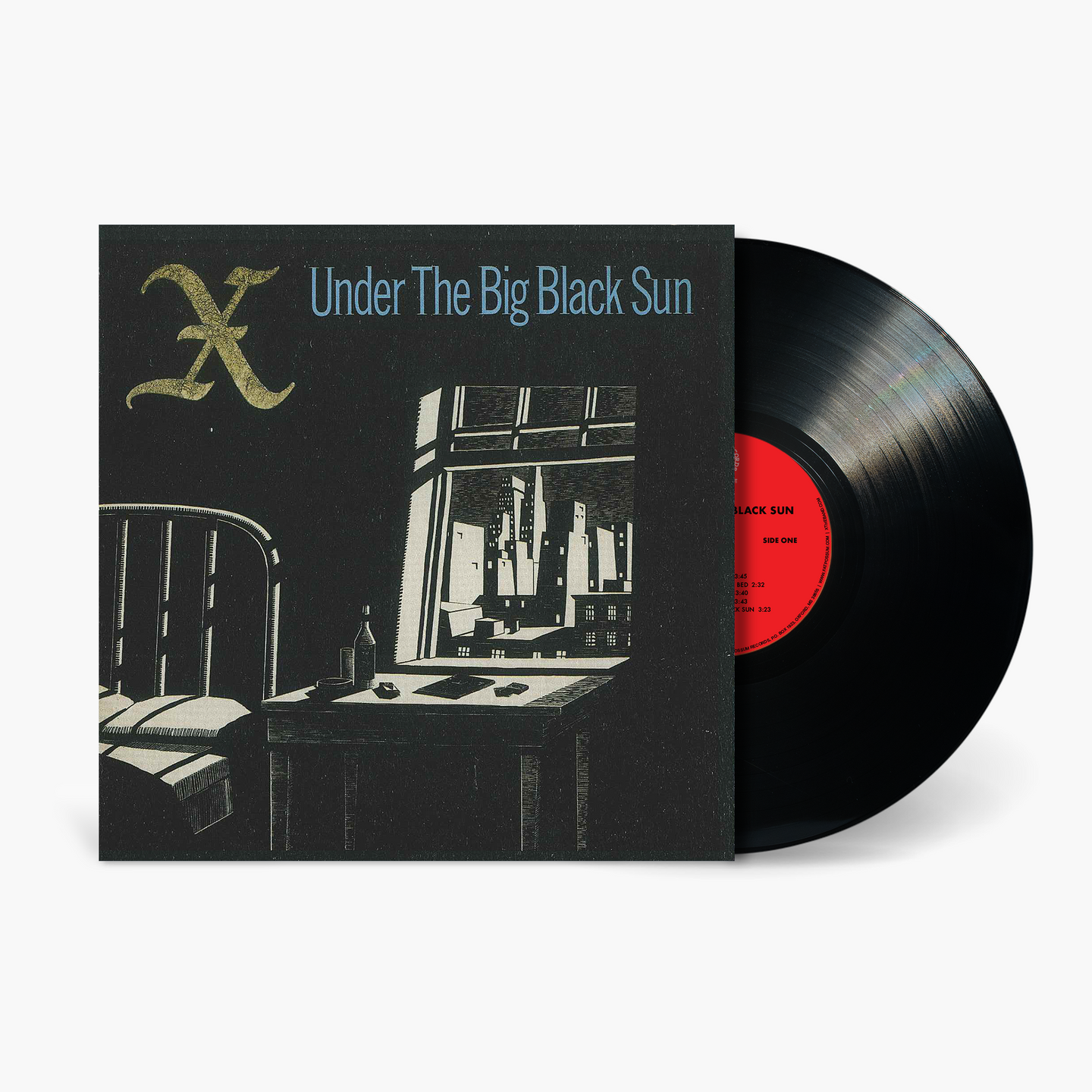 X - Under The Big Black Sun Vinyl Record