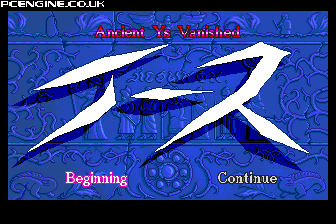Ys I & II - PC Engine CD Rom