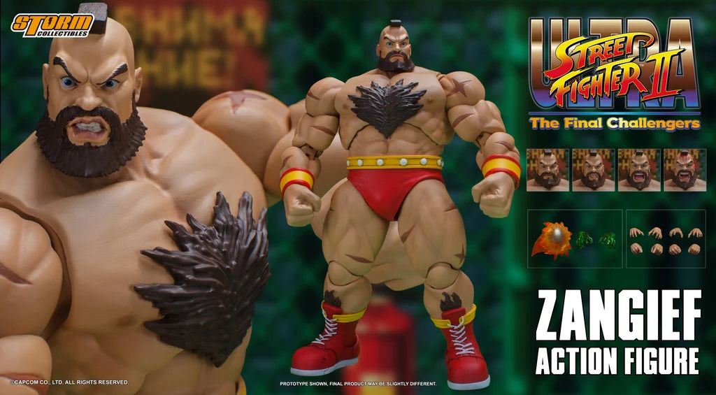 Storm Collectibles - Ultra Street Fighter II: The Final Challengers - Zangief 1/12 Action Figure