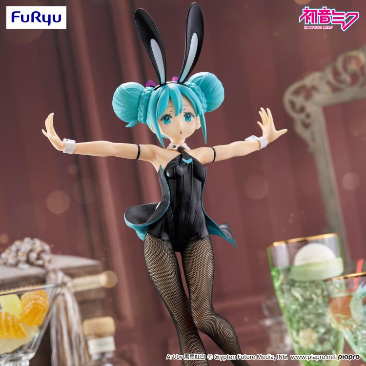 Furyu - Vocaloid BiCute Bunnies Hatsune Miku (Black Color Ver.) Figure