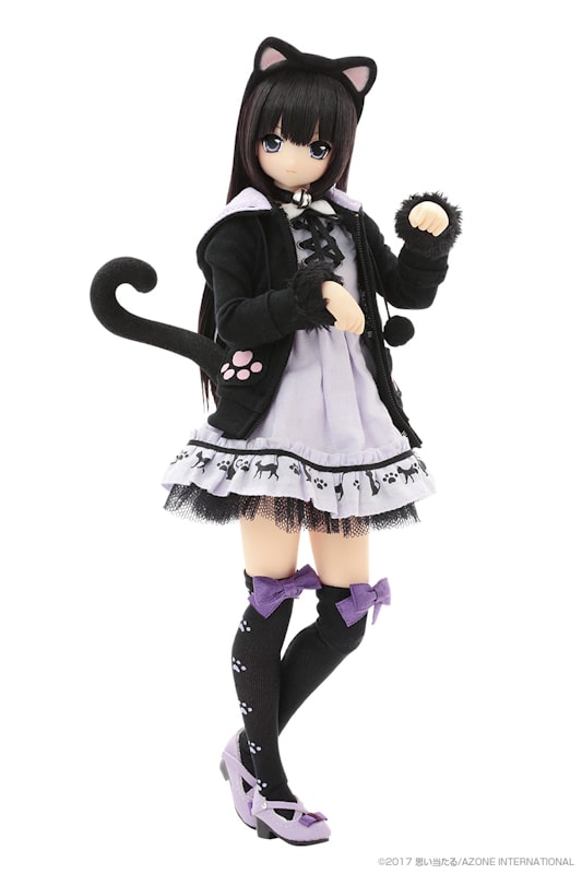 Azone International - Sahra’s a la mode: Meow × Meow a la mode Black Cat Lycee