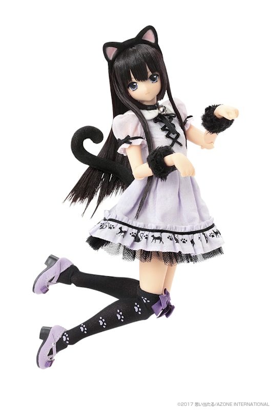 Azone International - Sahra’s a la mode: Meow × Meow a la mode Black Cat Lycee