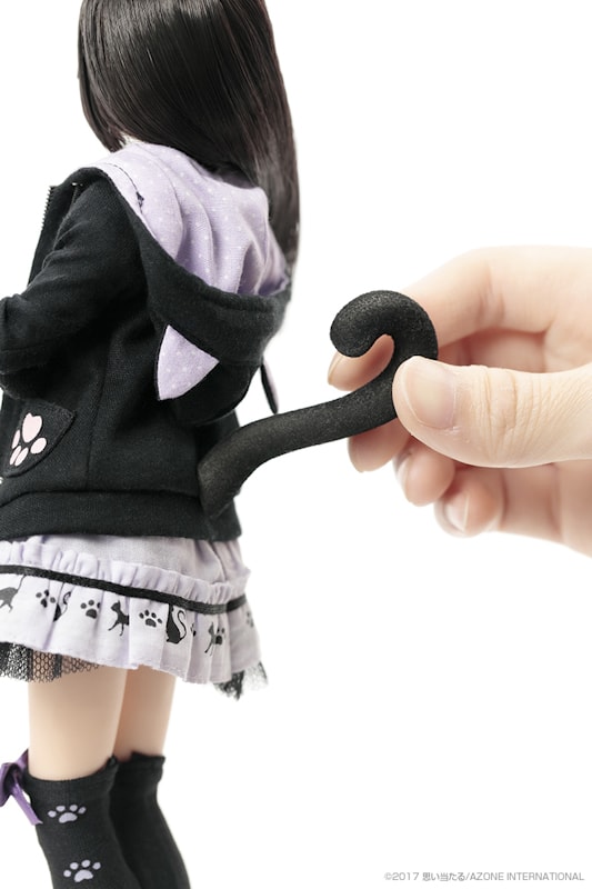 Azone International - Sahra’s a la mode: Meow × Meow a la mode Black Cat Lycee