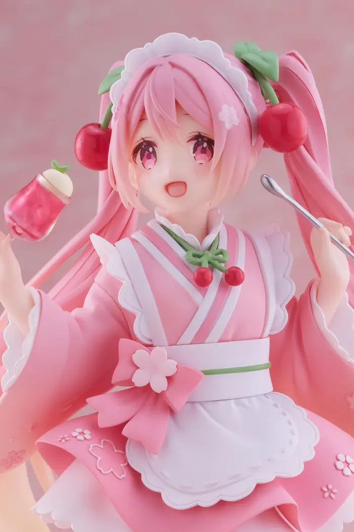 Taito - Sakura Miku ~Newly Written Japanese Style Cafe ver.~ Coreful Figure