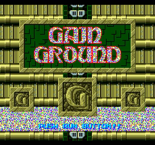 Gain Ground SX - PC Engine Super CD-Rom