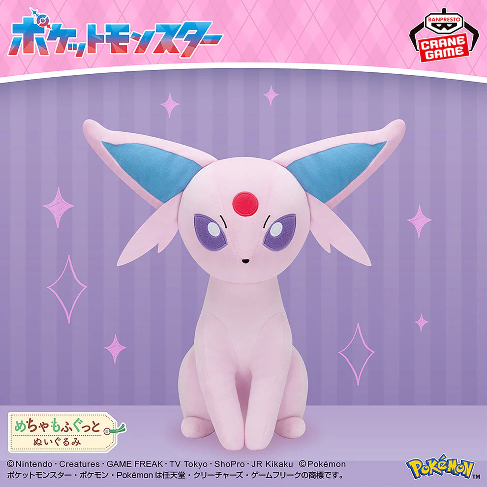 Banpresto - Pokemon Mega Mofugutto Espeon 14" Plush