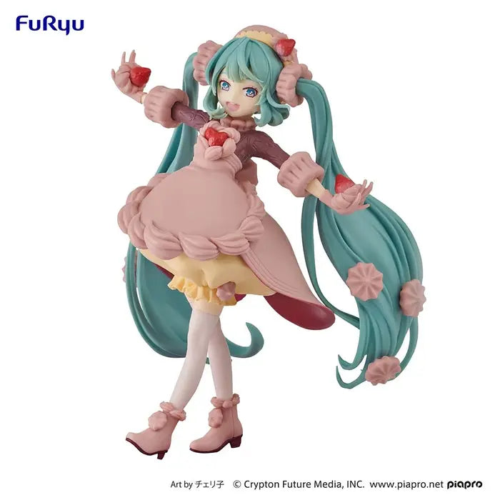 FuRyu - Vocaloid - Sweet Sweets Series Hatsune Miku ~Strawberry Shortcake ver.~ Figure