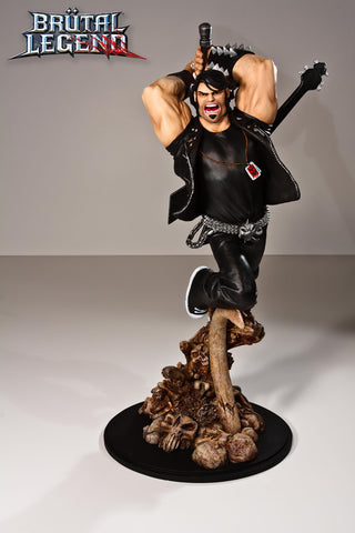 Double Fine x Electronic Arts - 2009 Brutal Legend - Eddie Riggs ~Limited Edition~ Statue