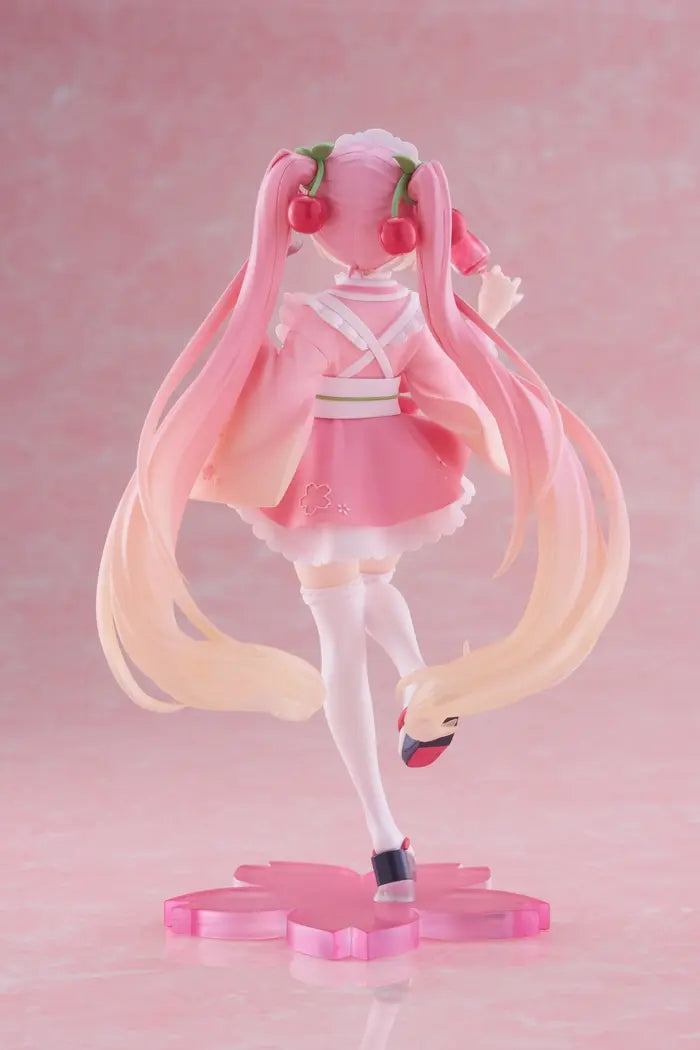 Taito - Sakura Miku ~Newly Written Japanese Style Cafe ver.~ Coreful Figure
